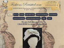 Tablet Screenshot of fashionsrevisited.com